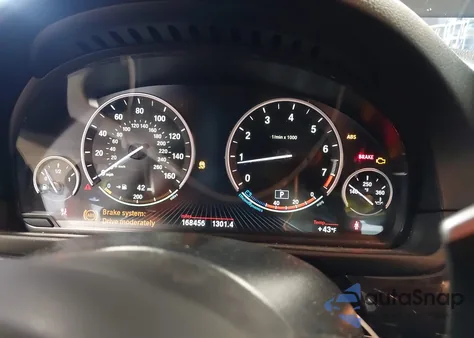 2014 BMW 550I xDrive из США, поврежденный, VIN WBAKP9C50ED693374